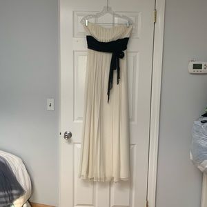 BCBG strapless dress!